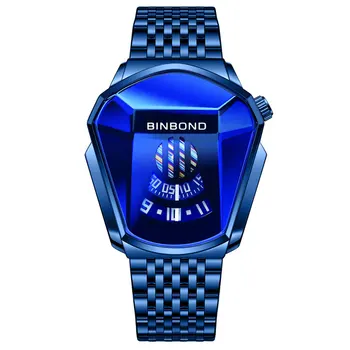 BINBOND марка мъжки кварцов часовник висококачествен дизайн състезателен спорт ръчен часовник мода луксозен творчески мъжки персонализиран ръчен часовник 1