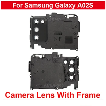 Дънна платка основна платка капак плоча и камера обектив с рамка за Samsung Galaxy A02S SM-A022G резервни части