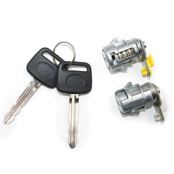  Комплект за заключване на вратите с ключ (L & R) за 89-95 Toyota Pickup 89-98 4Runner за ключ за цилиндър за заключване на вратата на Toyota 69051-35030
