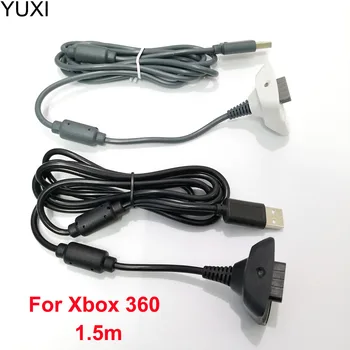 1PCS Висококачествен USB кабел за зареждане за XBOX 360 DC 1.5m USB Play зарядно устройство кабел кабел за XBOX 360 безжичен контролер