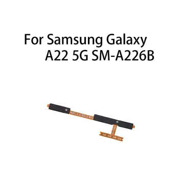 Включване на захранването Изключване на звука Бутон за управление на ключа за управление Flex кабел за Samsung Galaxy A22 5G SM-A226B 1
