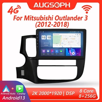 Android 13 Car Radio за Mitsubishi Outlander 3 2012-2018, 10inch 2K мултимедиен плейър с 4G Car Carplay & 2Din GPS 1