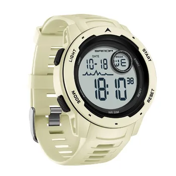 2022 Санда Топ Бранд Спортни Мъжки Часовници Мода Обратно броене Водоустойчив Led цифров часовник Man Военен ръчен часовник Relogio Masculino 1