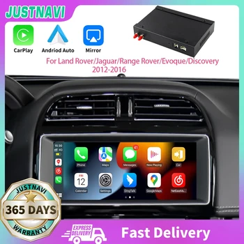 JUSTNAVI Безжичен Carplay за Land Rover / Jaguar / Range Rover / Evoque / Discovery 2012 - 2016 Android Auto Mirror Link AirPlay Ai Box 1