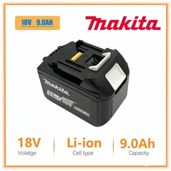 Makita Замяна 18V 9.0Ah батерия за BL1830 BL1830B BL1840 BL1840B BL1850 BL1850B акумулаторна батерия LED индикатор