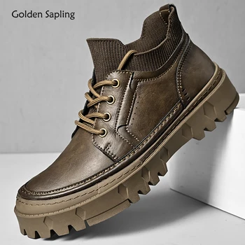 Ред New summer high отгоре заострени пръсти ръчно изработени обувки от естествена кожа официални обувки brogue приплъзване на издълбани мъжки бизнес обувки / Обувки ~ Apotheekmeeusdeneve.be 11