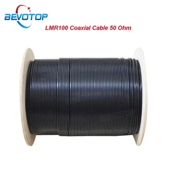  BEVOTOP LMR100 коаксиален кабел 50 Ohm ниска загуба голи мед едножилни висококачествени бърза доставка 1M ~ 500M 1