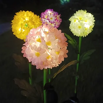 2023 LED лампи за косене на трева Секси слънчева симулация цвете на открито водоустойчиви светлини Коледна къща парти декорация нощна светлина 072 1