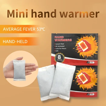 Зимен преносим топъл нагревател за ръце, активиран с въздух, дълготраен до 8 часа за незабавно затопляне на телесната температура 1