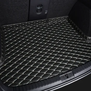 Изкуствена кожа персонализирана стелка за багажник за кола за Lifan X60 2011-2018 620 650EV 720 820 Аксесоари за кола Интериор 1