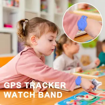 Защитен капак Защитна регулируема гривна за деца Tracker Locator Watch Band Износоустойчив Устойчив на надраскване за Airtag 1