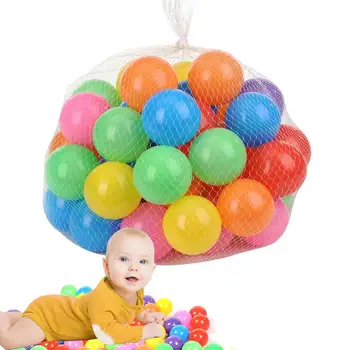 50pcs открит спортна топка колоритен басейн с мека вода океанска вълна топка бебе деца смешни играчки екологичен стрес въздушна топка за многократна употреба 1
