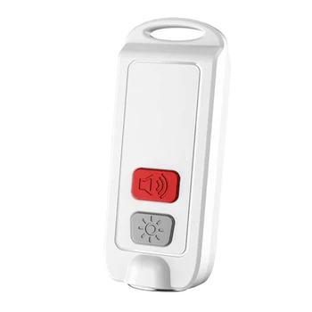  лична аларма, аларма за безопасност за жени с SOS LED светлина, 130DB сирена, водоустойчив ключодържател звуково устройство за деца старейшини 1