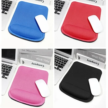 Mouse Pad Desk Mats Hand Rest Solid Color EVA Wristband Pc Gaming Computer Keyboard Mat Gamer Rug Deskmat Table Pads Mousepad 3d 1