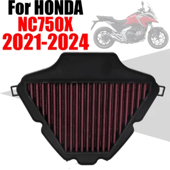 За HONDA NC750X DCT NC750 X NC 750 X NC 750X 2021 2022 2023 2024 Аксесоари за мотоциклети Въздушен филтър Всмукателен по-чист въздушен елемент 1