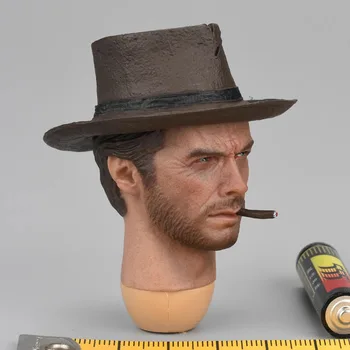 PRESENT TOYS PT-sp42 1/6 мащаб мъжка фигура за действие Western Cowboy Joe цигарена глава модел за 12