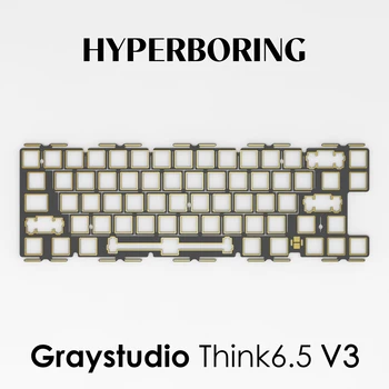 Graystudio Think6.5 V3 клавиатурни плочи PP PC FR4 Алуминий (тип плоча) 2