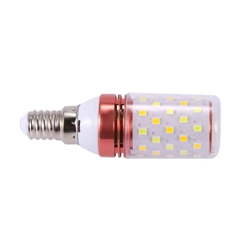3 Цветни температури Интегрирана SMD LED лампа за царевица AC85V - 265V Топло бяло Висока светлина Икономия на енергия Малка LED крушка 2