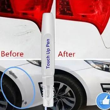 Car Touch Up Paint Pen Paint Scratch Repair Auto Scratch Remover Pen Waterproof Auto Scratch Remover Pen For Motorcycles Doors 2