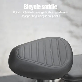 Седалка за седло за велосипеди | Удобна възглавница за седалка за велосипед | Шок абсорбиращ разширен велосипед седалка седло за 2