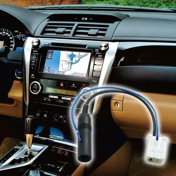 Автомобилен аудио кабел Адаптер за радио антена Мъжки адаптер за радио антена Plug Electronics Аксесоари за Toyota Camry RAV4 Yaris Subaru 2
