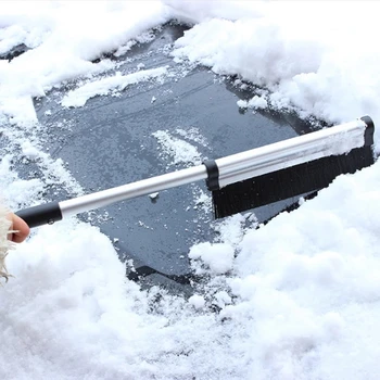 NEW Пристигане Висококачествена кола превозно средство сняг лед стъргалка сняг четка лопата отстраняване четка зимни инструменти снегопочистване 2