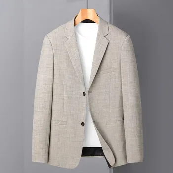 2023 Висококачествена мъжка модна тенденция Blazer красиво парти от висок клас ежедневни британски стил Корейска версия тънко палто Blazer 2