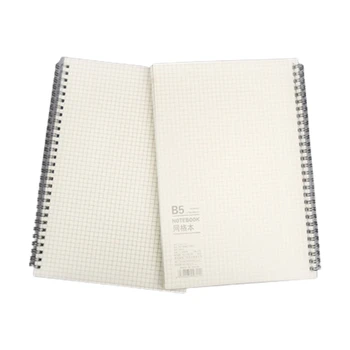 Coil Binding Notebook Teacher Planner B5 Office Notepad Grided/Lined Pages Dropship 2