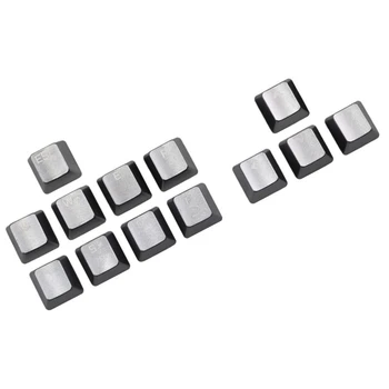  E9LB 13PCS сменяеми метални клавиши за гравиране на предни клавиши Механични клавиши за клавиатура за кръстосан вал 2