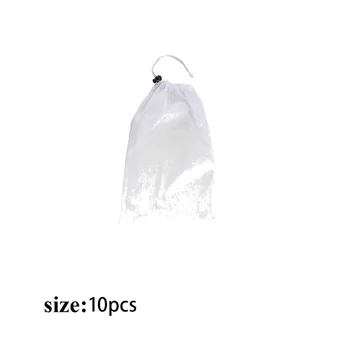 10Pcs басейн чистач смукателна торба фина мрежа басейн вакуум пластмасова торбичка фонтан спа прахосмукачка мрежеста чанта за плуване 2