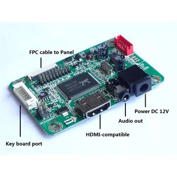 HDMI-съвместим LCD LED EDP мини контролер шофьор съвет DIY KIT За B140HTN01. Е B140HTN01. C 1920X1080 монитор 2