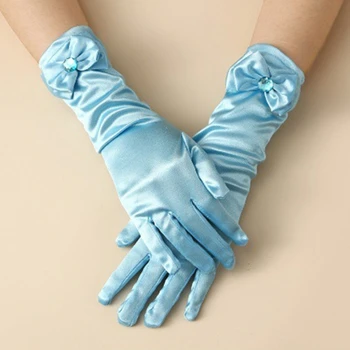 Цветни слоести ръкавици за момчета и момичета трябва да имат коледно парти аксесоар за фестивални танцови състезания DXAA 2