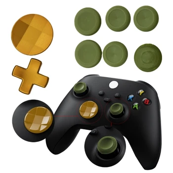 Метални D-Pad спусъка гребла замяна палец за Xbox One контролер Y9RF 2