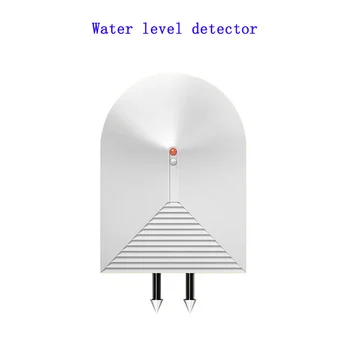 Детектор за нивото на водата Монтирана на стената безжична аларма за потапяне във вода 433 MHZ Интелигентно откриване на течове Висока чувствителност 2