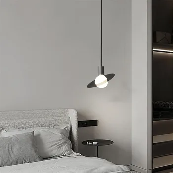 ULANI Съвременна медна висяща лампа LED класическа черна висяща светлина Шик творчески декор за домашна спалня 2
