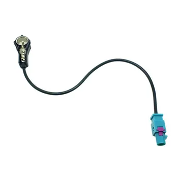 ISO адаптер за кабел за антена за BMW E46 3 Series Лесен и бърз монтаж Износоустойчив и недеформационен 2