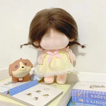 Сладък кукла дрехи за 10 см / 20 см идол кукла облекло аксесоари плюшени кукла качулка за Корея супер звезда кукли играчки подарък 2
