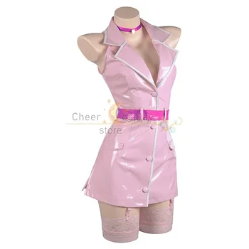 ДАТА НА ЖИВО Yatogami Tohka косплей костюми Хелоуин парти розово облекло унисекс облекло Хелоуин Коледа униформа костюм комплект 2