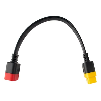 Нов OBD OBD2 удължителен кабелен конектор за стартиране X431 V / Easydiag 3.0 / Mdiag / Golo Main 16Pin мъжки към женски кабел 36cm 2