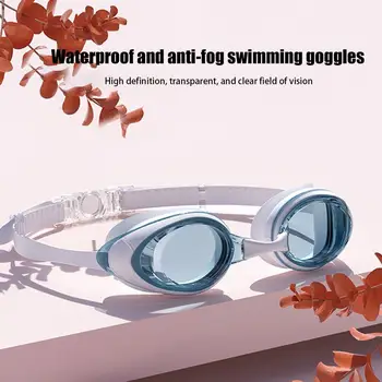  Очила без мъгла за плуване Галванични очила за гмуркане против мъгла Без изтичане Ясен изглед Очила за плуване за мъже Жени Деца 2