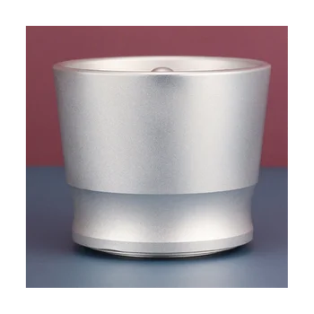 Grinder алуминиев интелигентен дозиращ пръстен за варене купа кафе на прах берач еспресо бариста инструмент 58mm сив 2