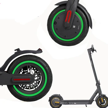 Стикер за NINEBOT MAX G30 електрически скутер колело главини защитни отразяващи стикер безопасност нощ езда колоездене части 2