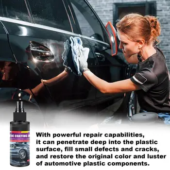 Coating Spray Auto Paint Car Care Repair Paint Scratches Water Spots Liquid Protection Waterless Paint Care Agent 2