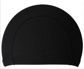Свободен размер плат защита ушите дълга коса спорт Siwm басейн плувна шапка шапка възрастни мъже жени спортни ултратънки възрастни шапки за къпане 2
