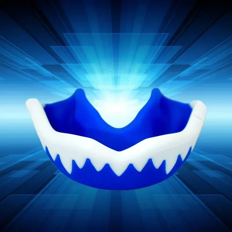 Протектор за зъби Детски младежки предпазител за уста Спорт Бокс Предпазител за уста Защита на скоби за зъби за баскетбол Ръгби Бокс Изображение 2