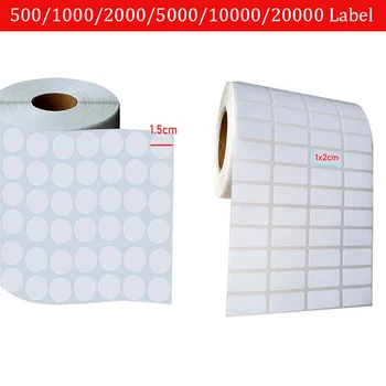 500 1000 листа квадратен кръг Класификация Стикери за етикети Диамантени инструменти за рисуване Диамант Отличие Кутия за съхранение Стикер горещ